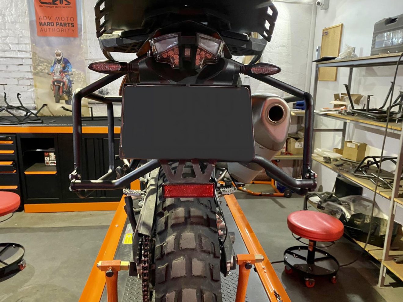 ktm 790 pannier racks