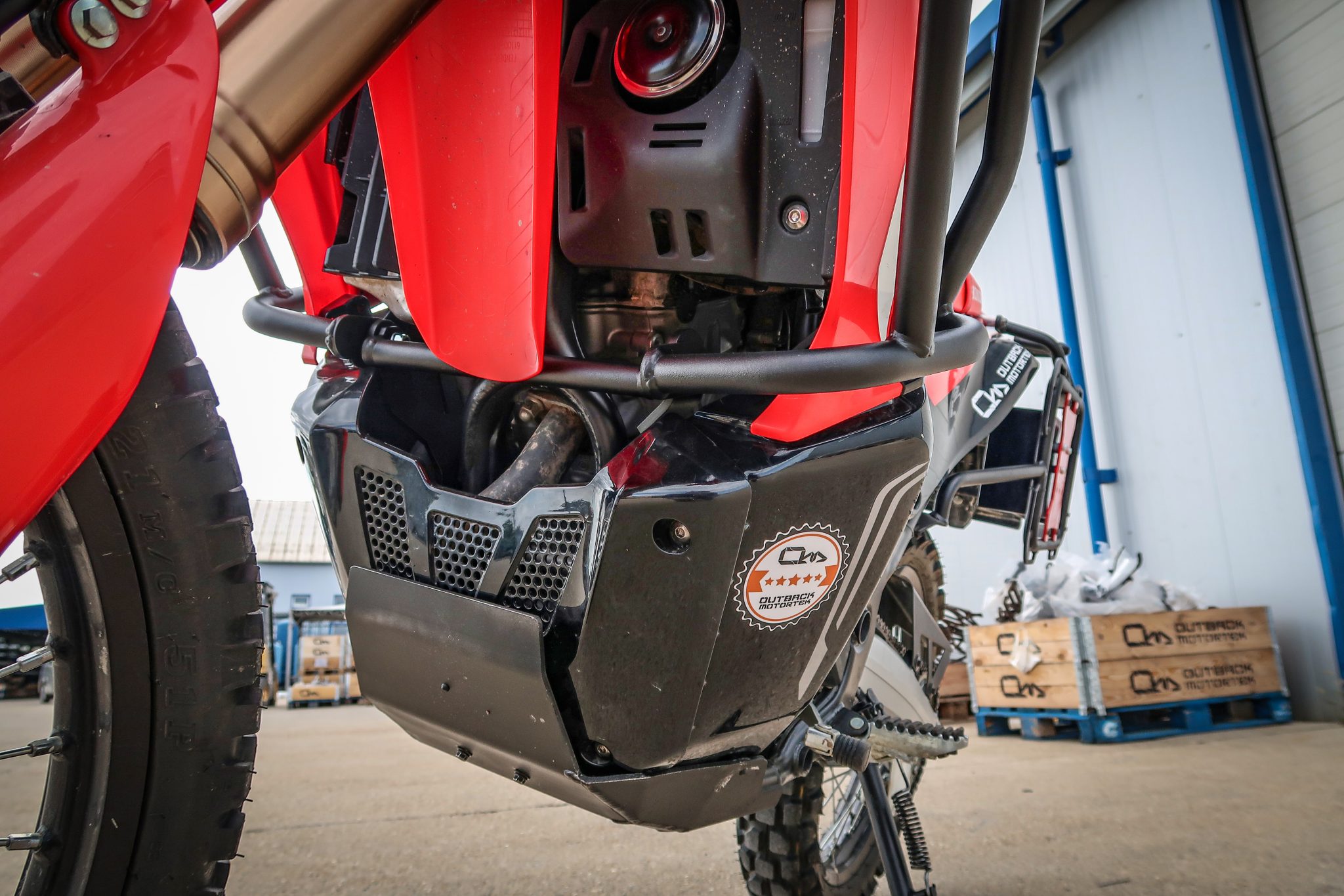 Honda CRF 300 Rally Skid Plate