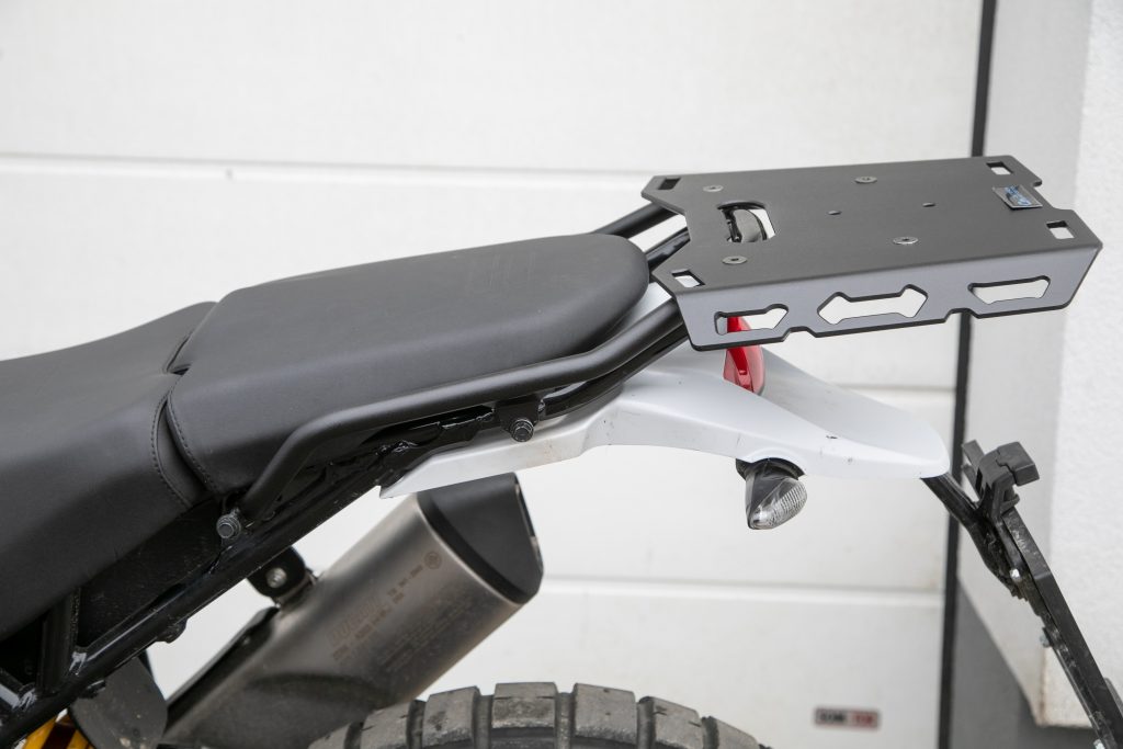 Ducati DesertX – Rear Rack Combo – Outback Motortek USA EAST