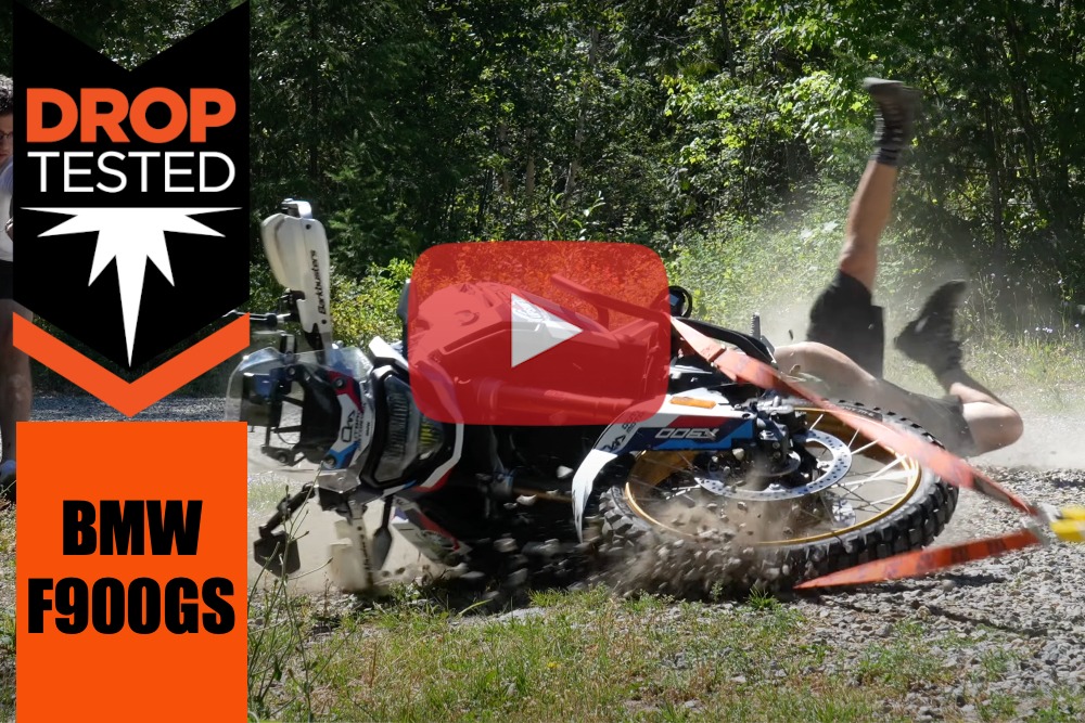 BMW F900GS Drop Video