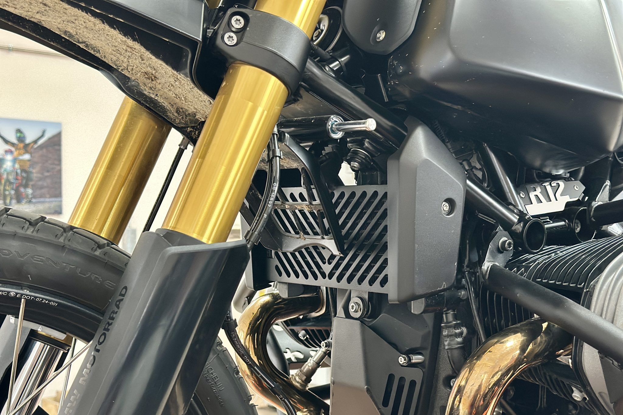 Wire Guarded Radiator BMW R 12 G / S – Radiator Guard