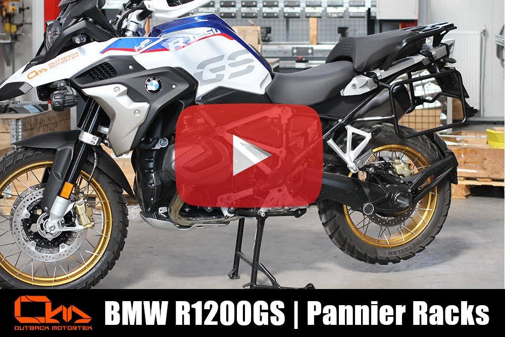 BMW 1200/1250GS Pannier Racks Installation