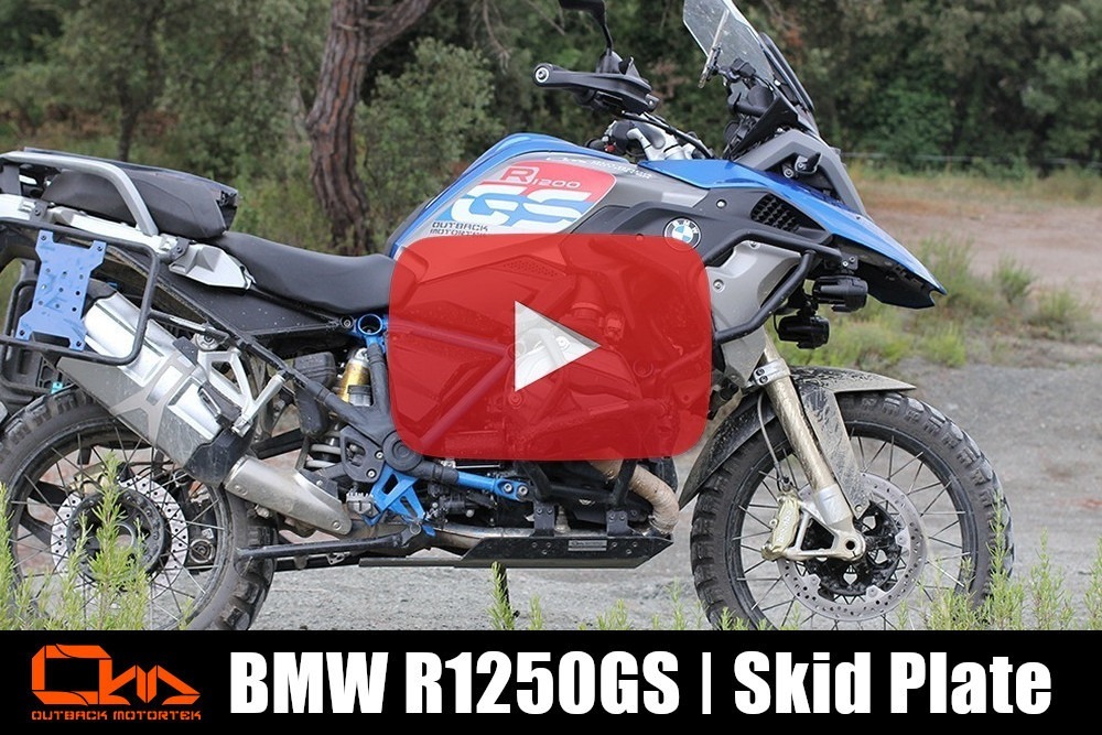 BMW 1250GS Skid Plate Installation