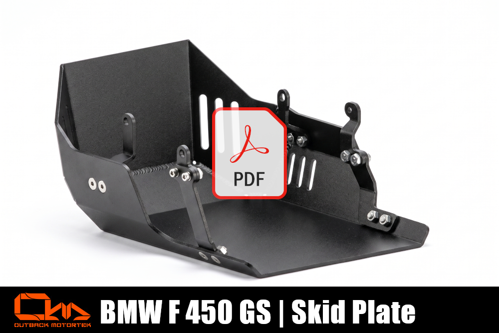 BMW F800GS Pannier Racks PDF Installation